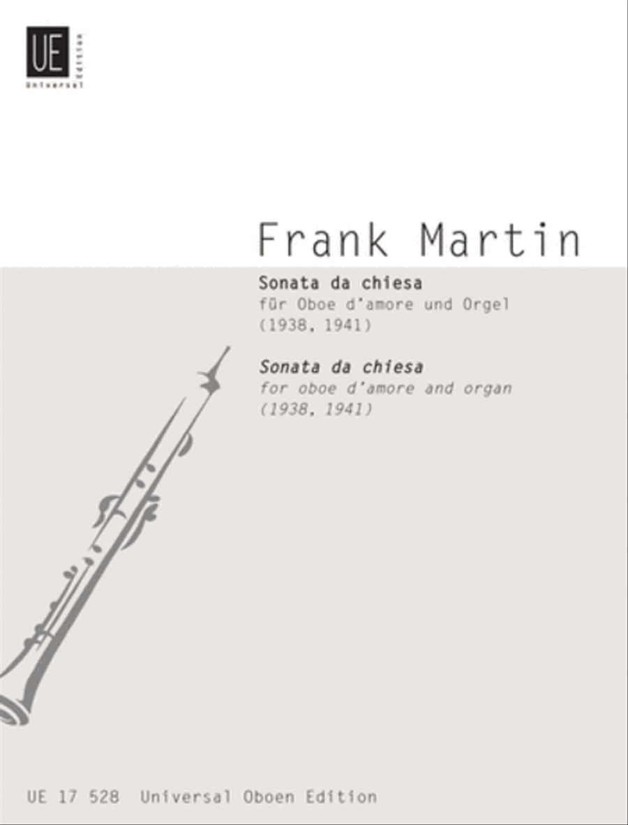 Sonata Da Chiesa, Oboe D'Amore Oboe scores gallery preview page 1