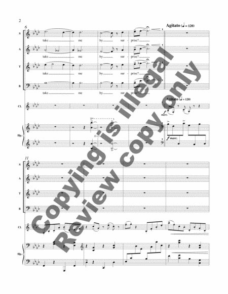 The First Day (Choral/Full Score)