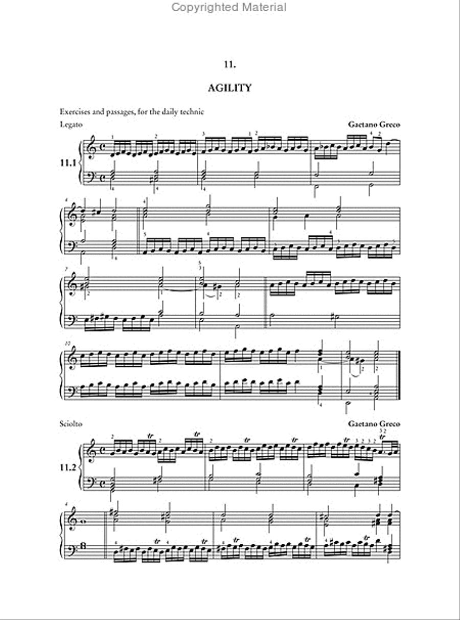 Method for Harpsichord. A practical guide for Pianists, Organists and Harpsichordists Harpsichord scores gallery preview page 6