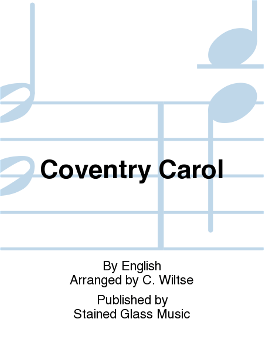 Coventry Carol 3-Octaves scores gallery preview page 1