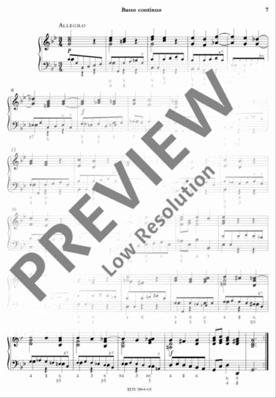 Concerto Grosso Concerto Grosso Basso Continuo scores gallery preview page 7