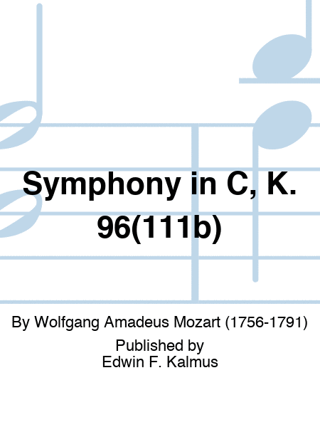 Symphony in C, K. 96(111b)
