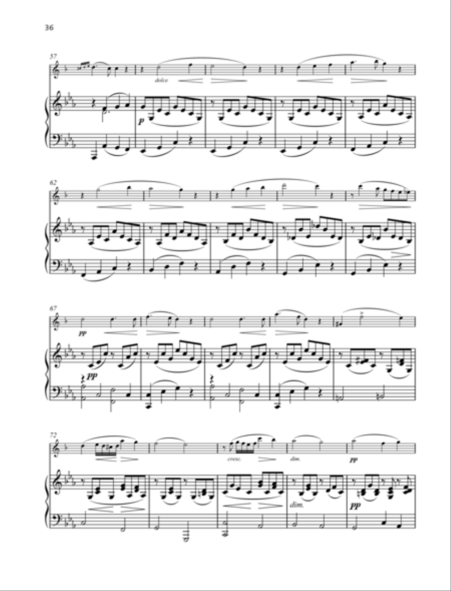 Duo E-flat major Duo E-flat major B-Flat Clarinet scores gallery preview page 5