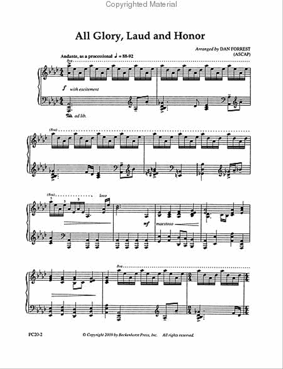 Near the Cross - piano solos Piano Solo scores gallery preview page 2