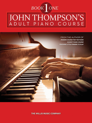 Book cover for John Thompson's Adult Piano Course – Book 1