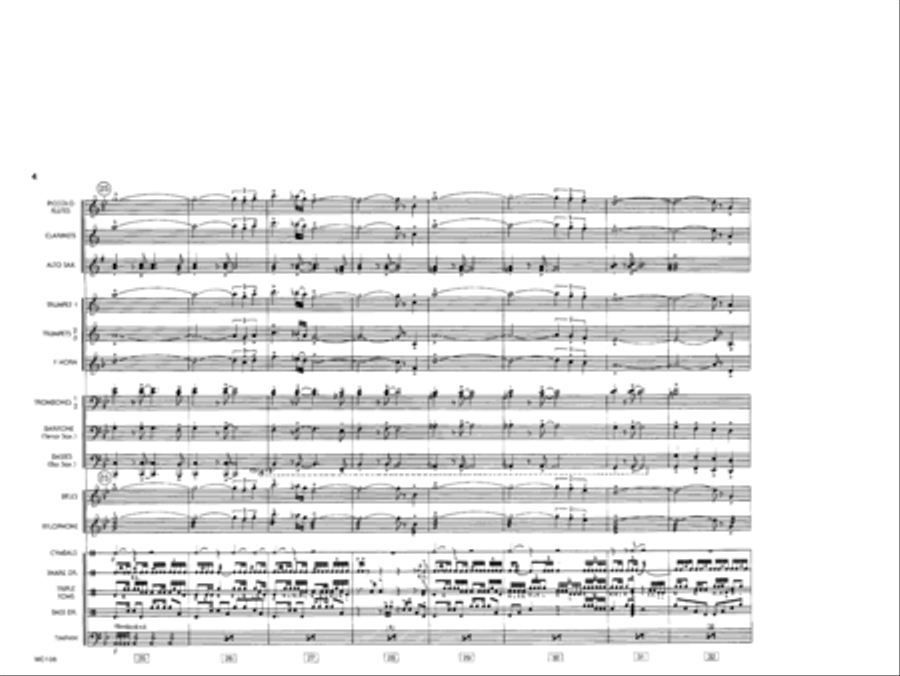 Spanish Fever Marching Band scores gallery preview page 5