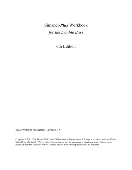 Simandl-Plus Workbook