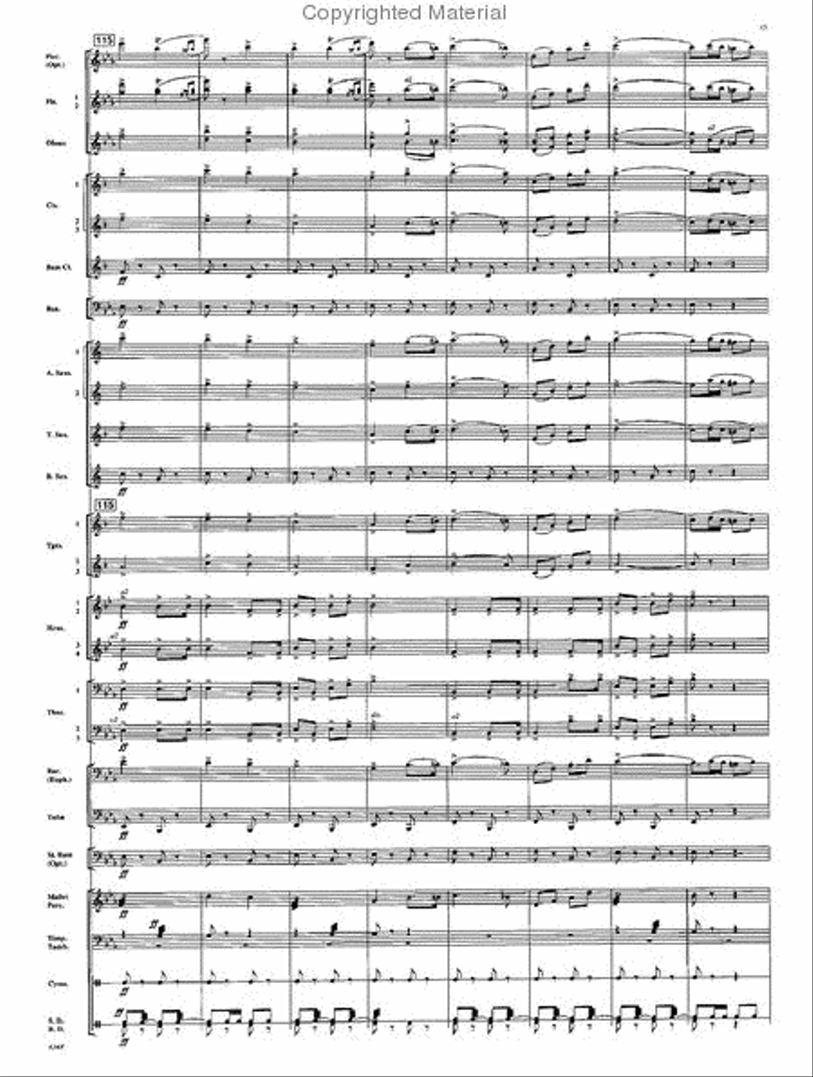 Zacatecas Zacatecas Concert Band scores gallery preview page 16