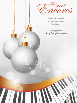 Book cover for Carol Encores - Advanced Piano Solos