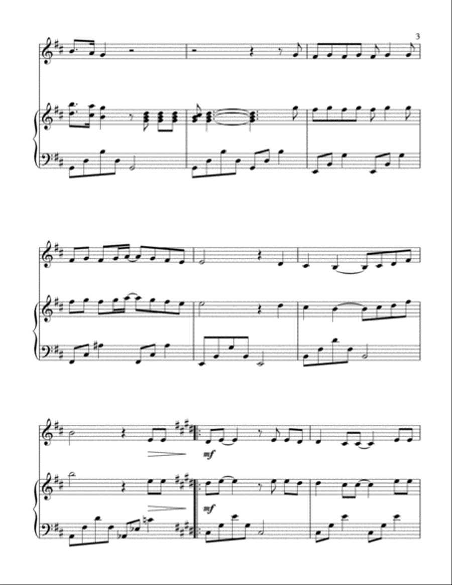 The Show Must Go On Woodwind Duet scores gallery preview page 4
