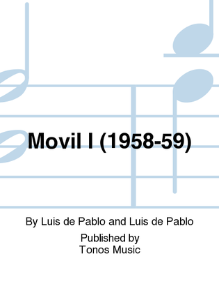 Book cover for Movil I (1958-59)