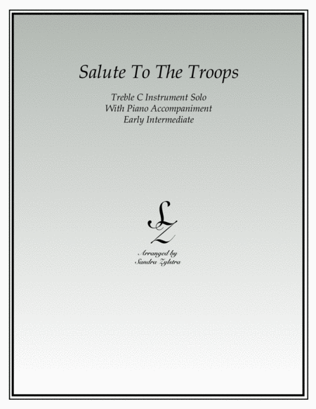 Salute To The Troops (treble C instrument solo) image number null