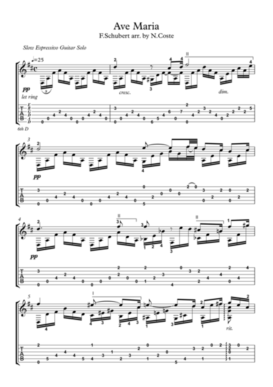 Baroque shop guitar pieces