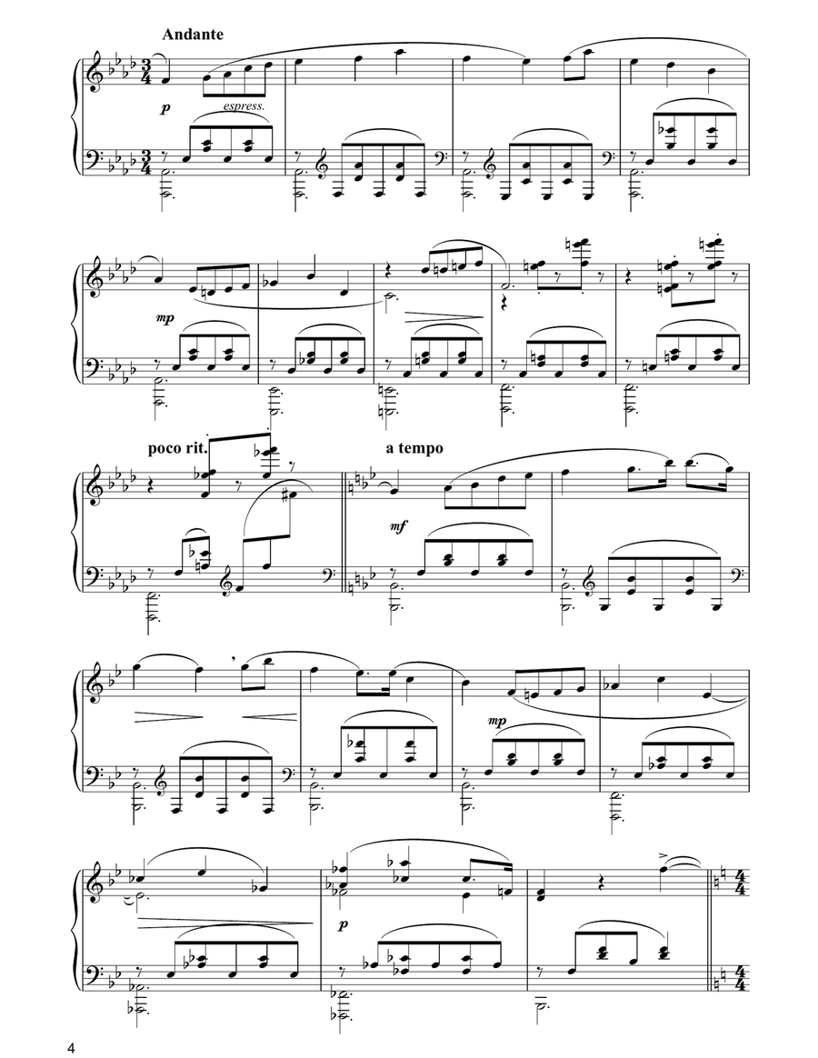 Dance Of The Knights (from Romeo And Juliet) Piano Solo scores gallery preview page 4