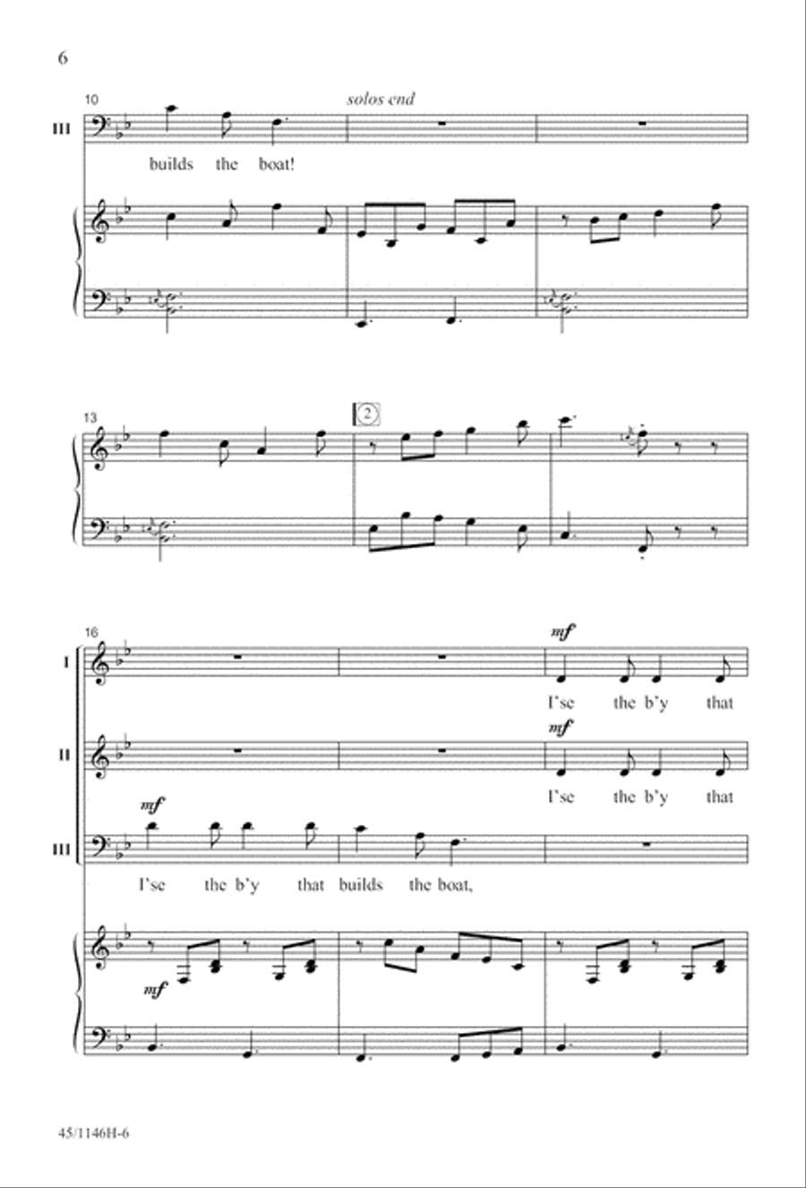 We Sing the World Around We Sing the World Around Choir scores gallery preview page 6