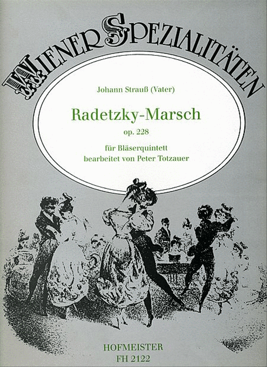 Radetzky-Marsch, op. 228 Woodwind Quintet scores gallery preview page 1