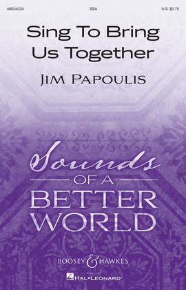 Book cover for Sing to Bring Us Together