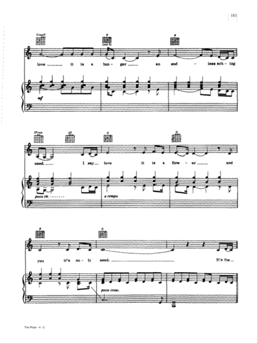 The Rose (from "The Rose")
