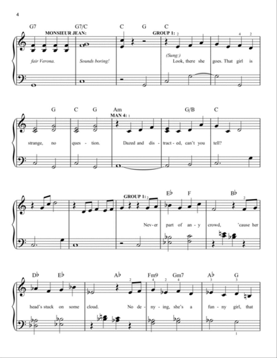Belle (from Beauty And The Beast) Easy Piano scores gallery preview page 4
