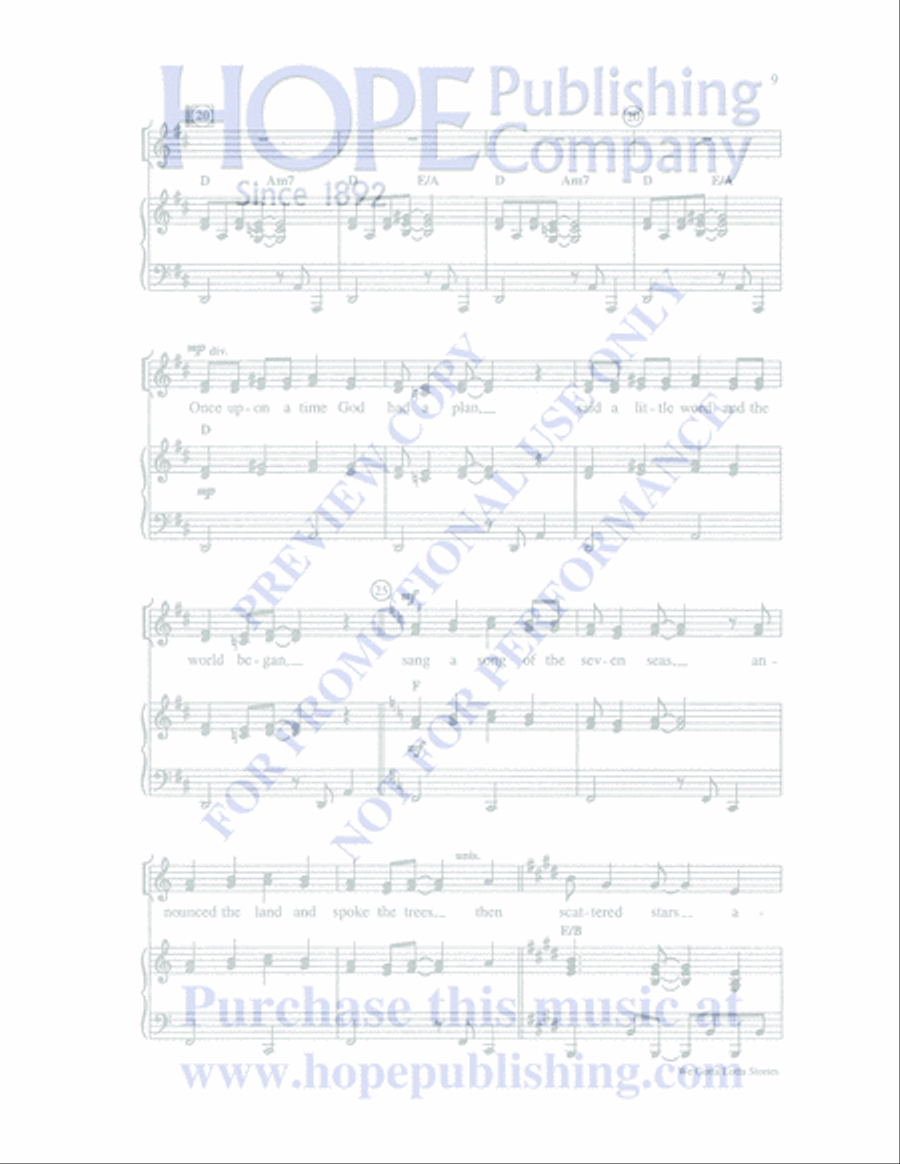 Once Upon a Parable Once Upon a Parable Unison Choir scores gallery preview page 9