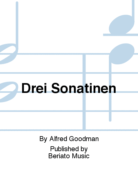 Drei Sonatinen Harpsichord - Sheet Music