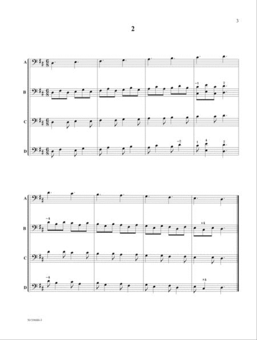 Technicises For Strings Cello String Orchestra scores gallery preview page 3