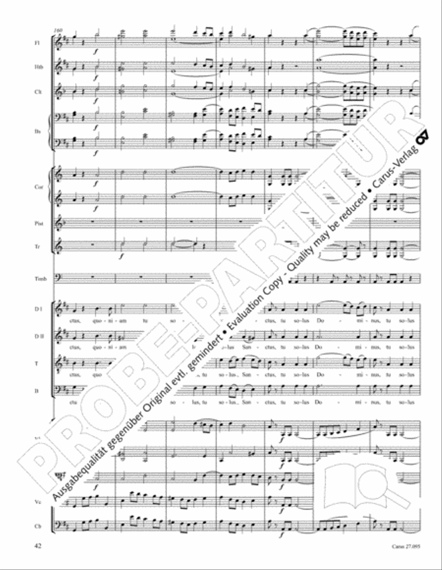Messe solennelle de sainte Cecile STB scores gallery preview page 55