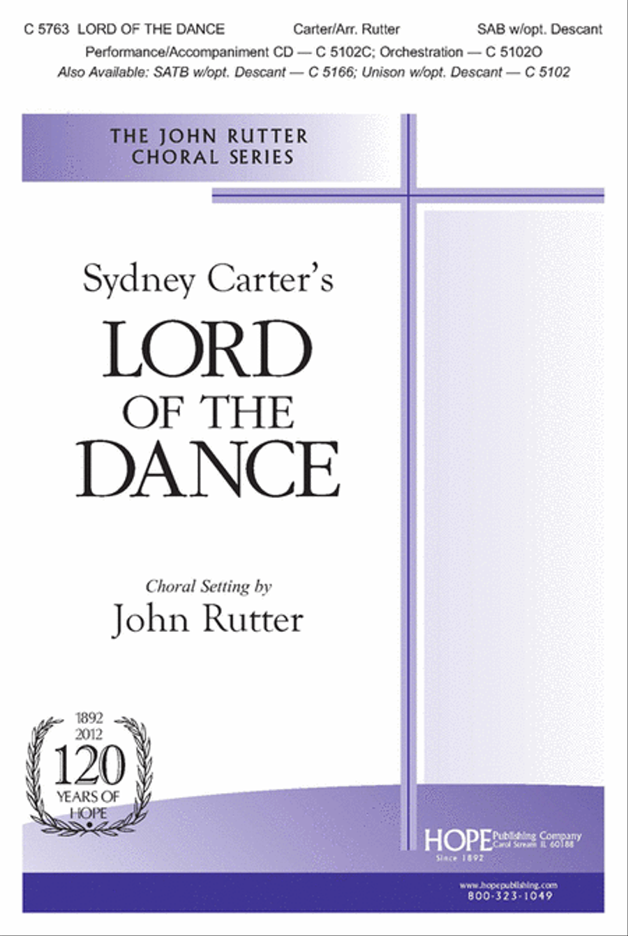 Lord of the Dance 3-Part scores gallery preview page 1