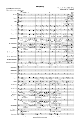 Rhapsody for Concert Band