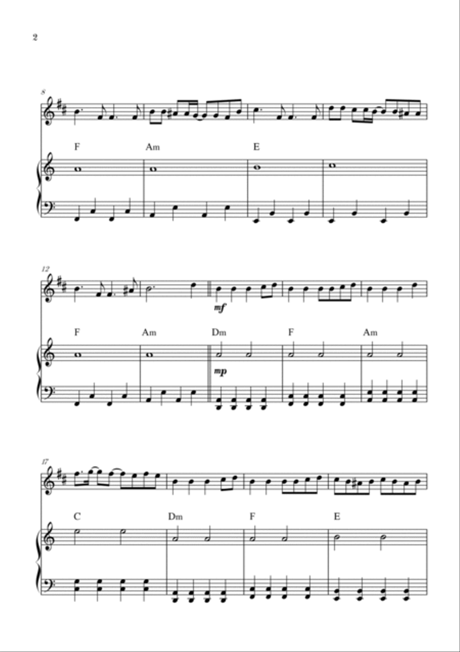 Bloody Mary B-Flat Clarinet scores gallery preview page 2
