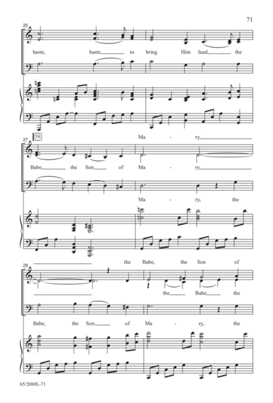 A Noel Celebration 3-Part scores gallery preview page 41