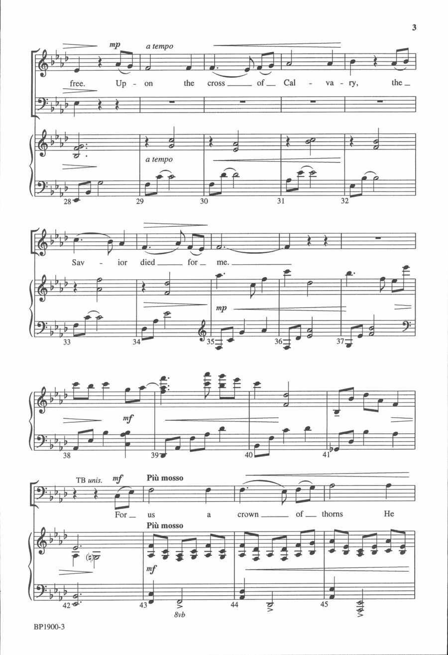 O Love Divine - Hudson 4-Part scores gallery preview page 4