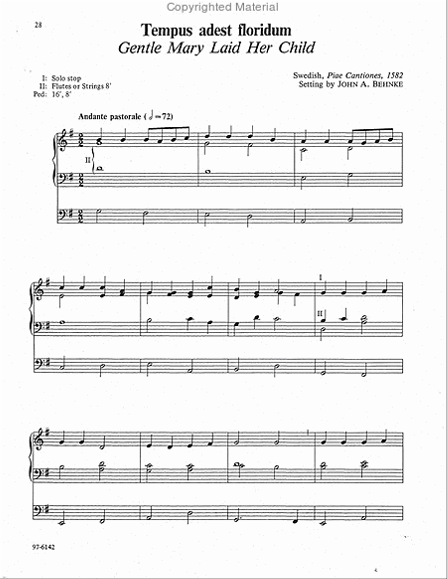 7 Hymn Preludes Organ scores gallery preview page 8