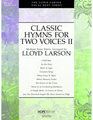 Book cover for Classic Hymns For Two Voices, Vol. 2-Score-Digital Download