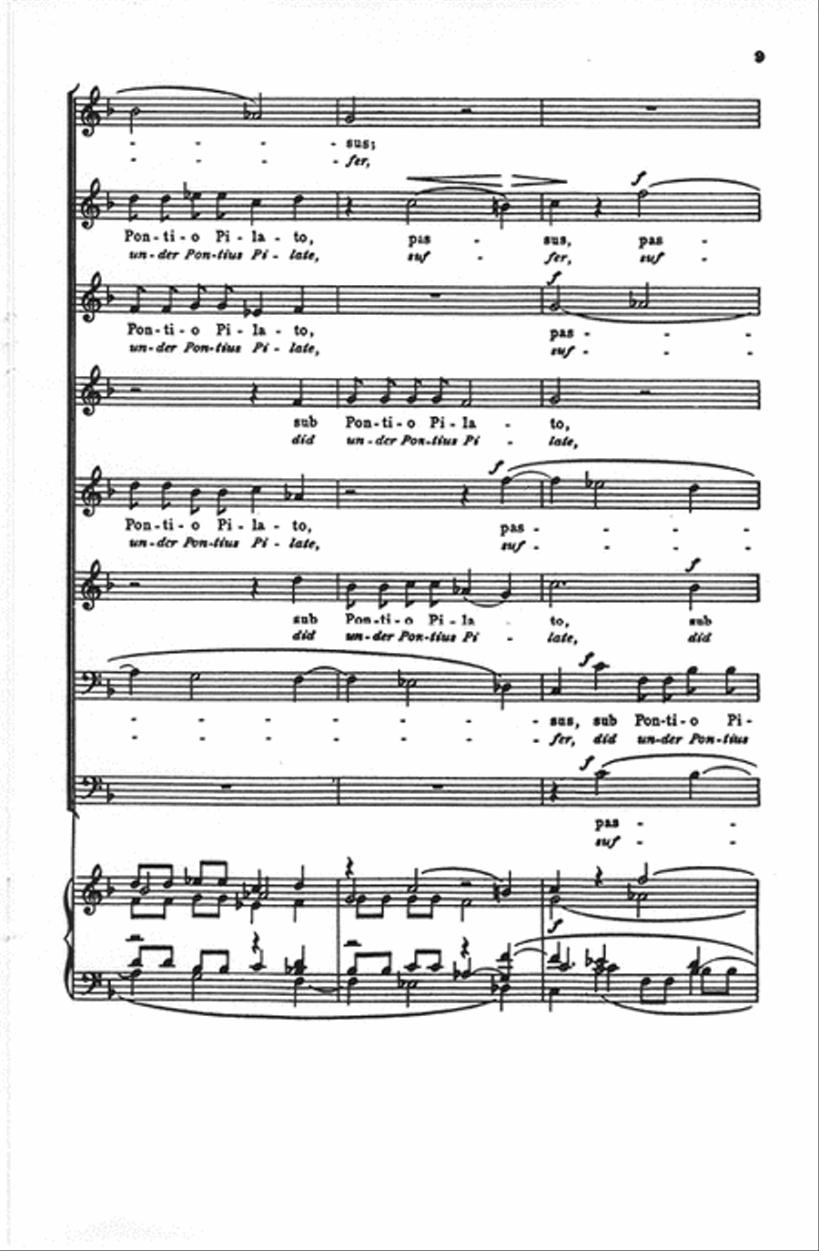 Crucifixus - SSAATTBB SSAATTBB scores gallery preview page 10