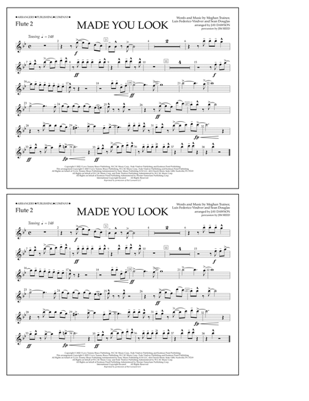 Made You Look (arr. Jay Dawson) - Flute 2