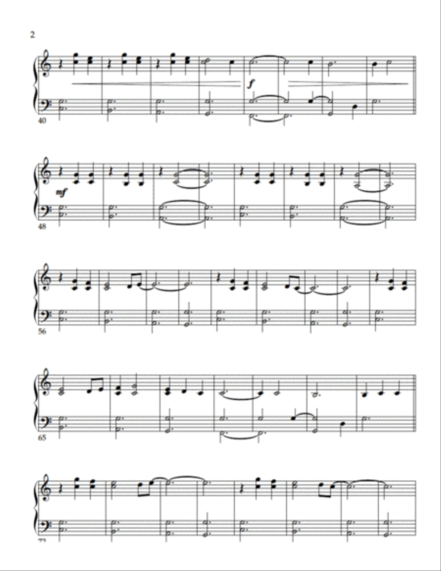 Stay With Me Stay With Me Easy Piano scores gallery preview page 3