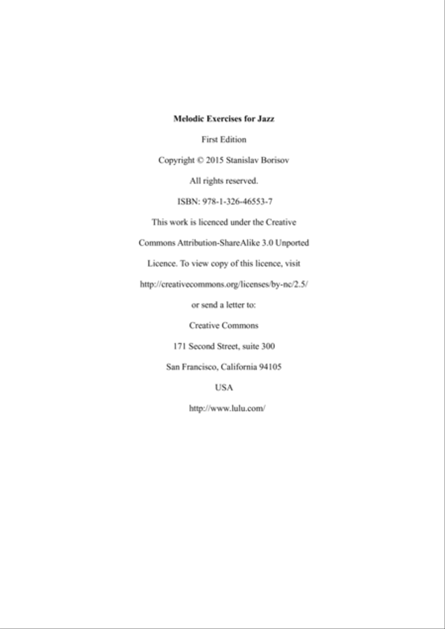 Melodic Exercises for Jazz Large Ensemble scores gallery preview page 2