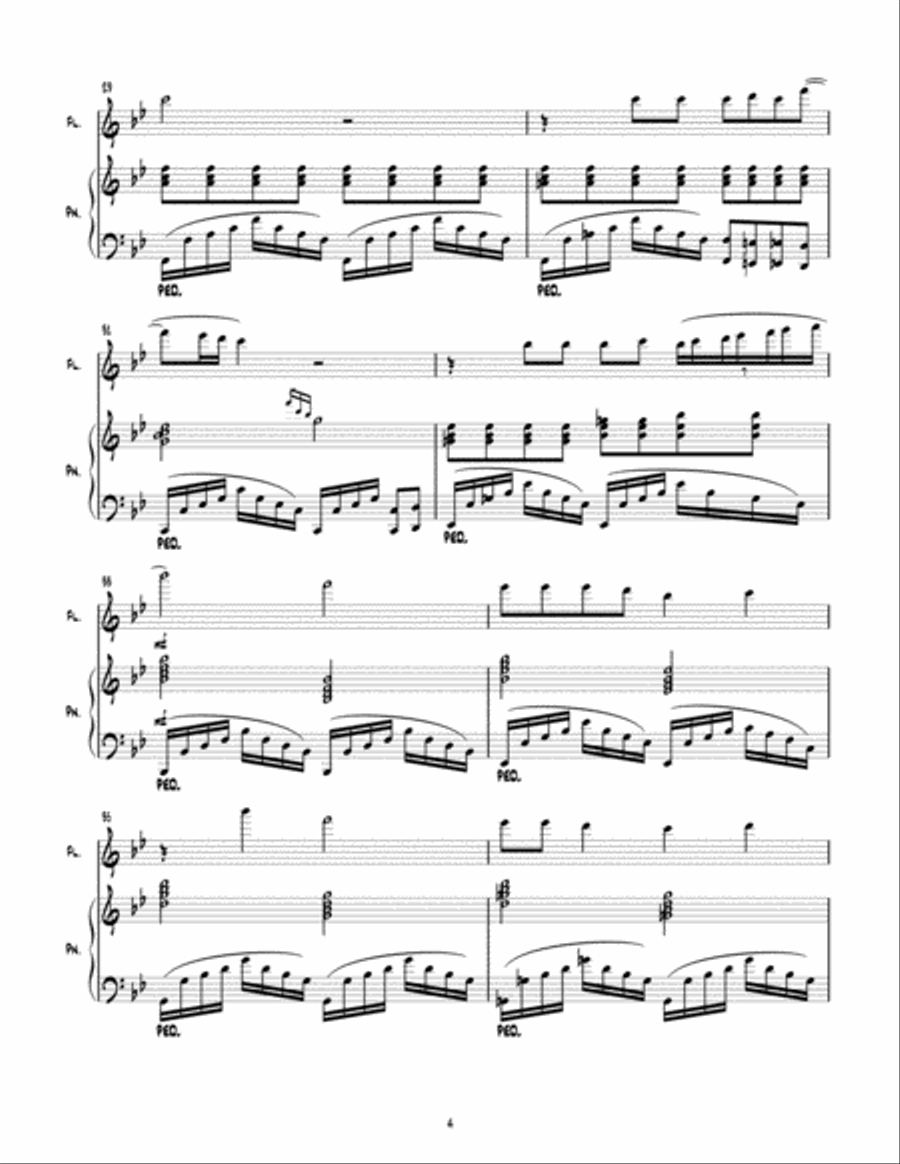 Life On Mars Flute Solo scores gallery preview page 4