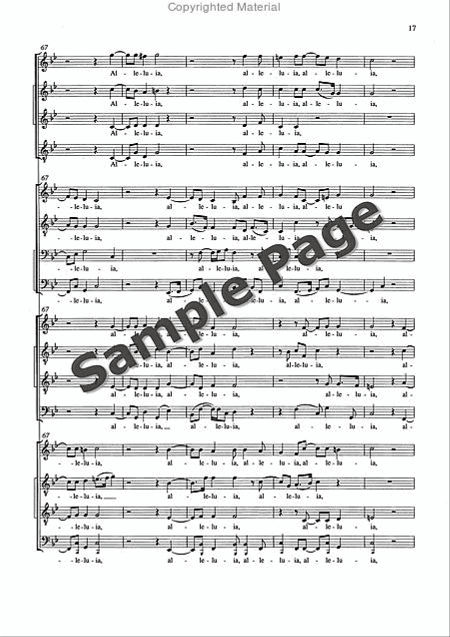 Omnes gentes plaudite Omnes gentes plaudite Mixed Choir scores gallery preview page 18