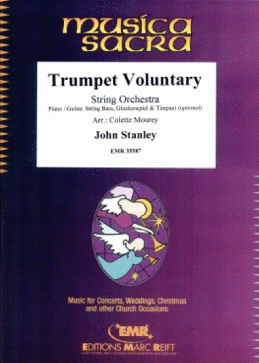 Trumpet Voluntary Trumpet Voluntary String Orchestra scores gallery preview page 1