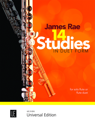 Book cover for 14 Studies in Duet Form