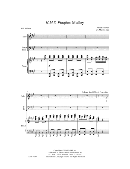 H.M.S. Pinafore Medley