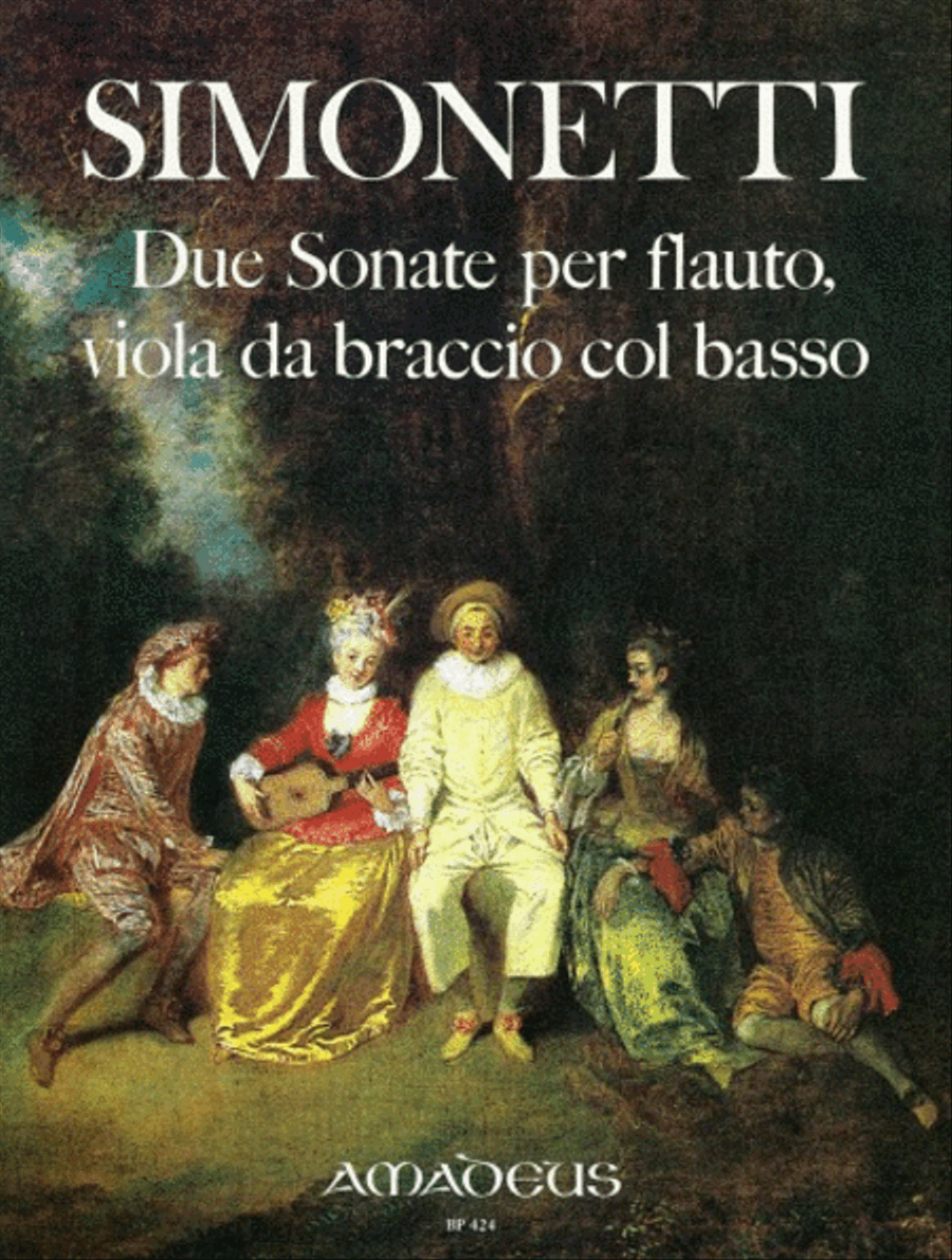Due Sonate a tre Alto Recorder scores gallery preview page 1