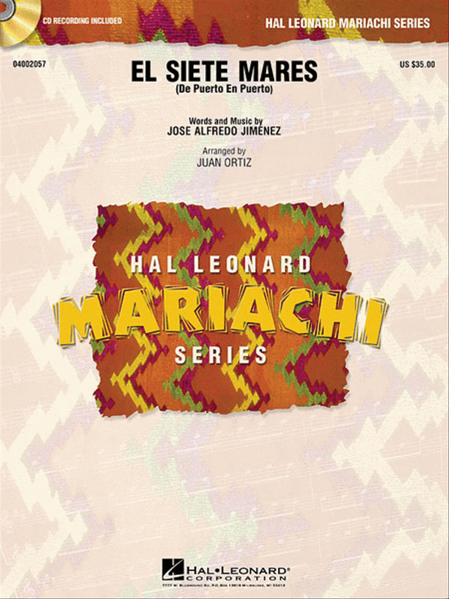 El Siete Mares (De Puerto en Puerto) Mariachi Band scores gallery preview page 1