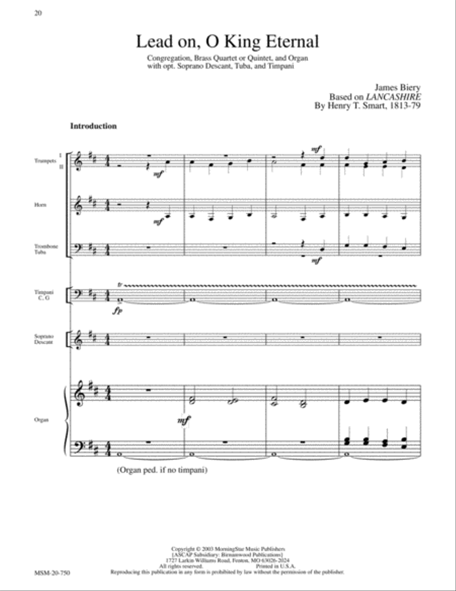 Festive Hymn Settings for Congregational Singing Set 1: Christ the King