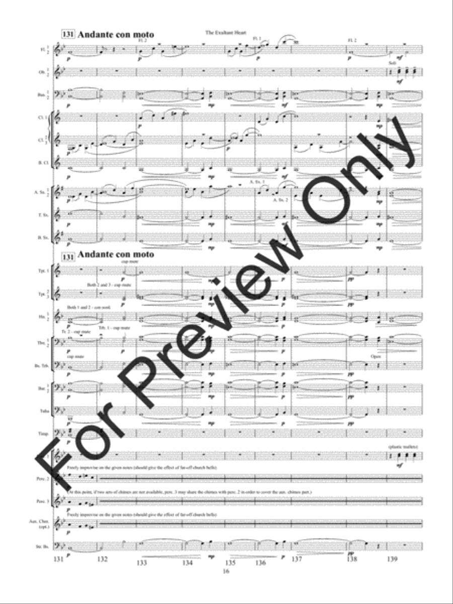The Exultant Heart Concert Band scores gallery preview page 19