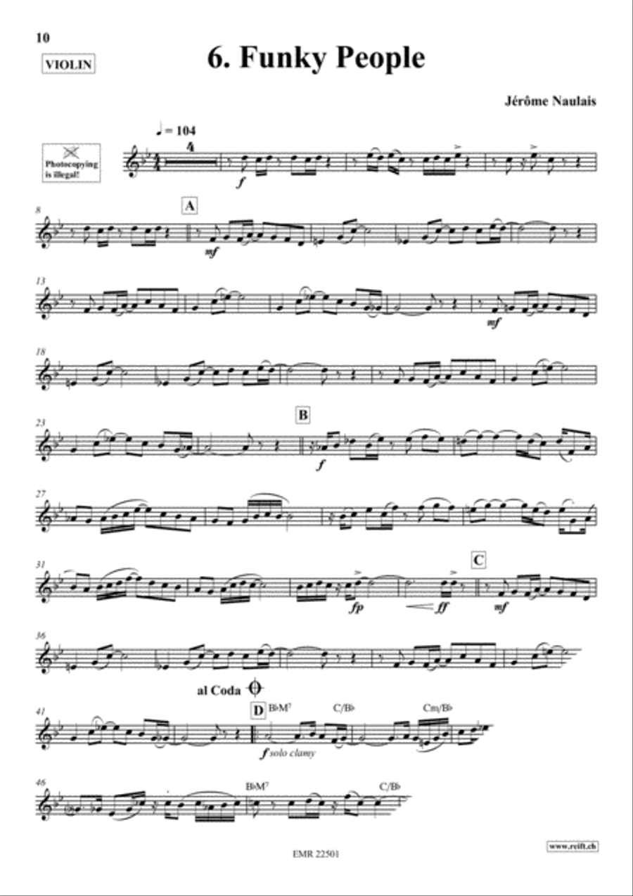 Play With Your Band Volume 2 Violin scores gallery preview page 8