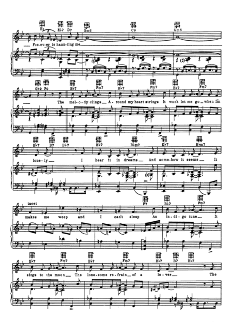 Harlem Nocturne Voice scores gallery preview page 3