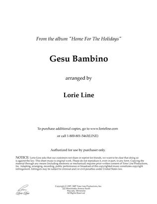Gesu Bambino (from Home For The Holidays)